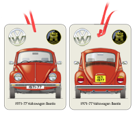 VW Beetle 1971-77 Air Freshener